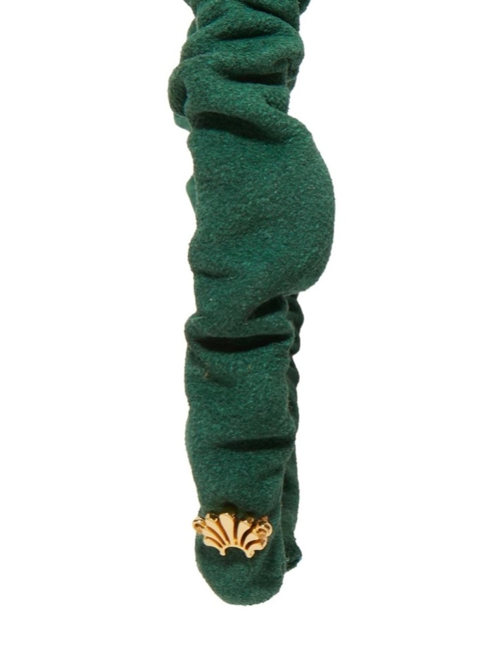 LELE SADOUGHI Jessie Evergreen Suede Leather Headband - Picture 7 of 11